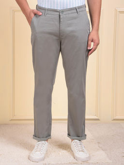 CRIMSOUNE CLUB - Men's Grey Trousers