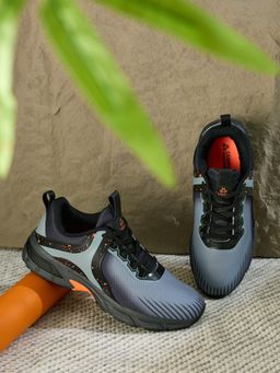 Campus - Men Black YARD Black Running Shoes