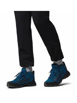 Columbia - Men Blue Outdry Peakfreak Rush Hiking Trekking Shoes