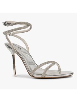 Aldo - Women Silver Manaelden-B Gladiator Heels