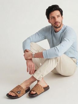 Yoho - Men Brown Oura Nova Sliders