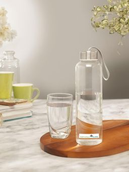 NATURALLY YOURS - Drinkware Borosilicate Glass Bottle 500Ml