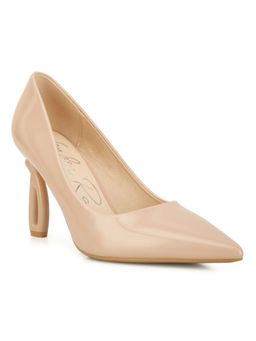 London Rag - Beige High Fantasy Heel Pumps