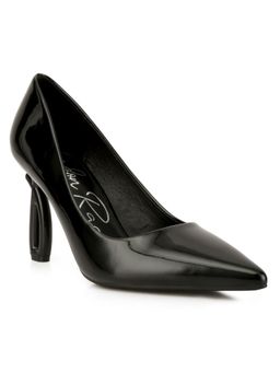 London Rag - Black High Fantasy Heel Pumps