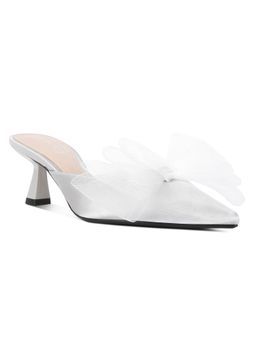 London Rag - Organza Bow Embellished Mules