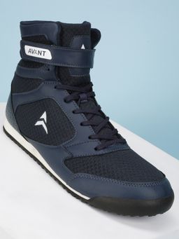 AVANT - Mens Uppercut Boxing Shoes - Navy Blue