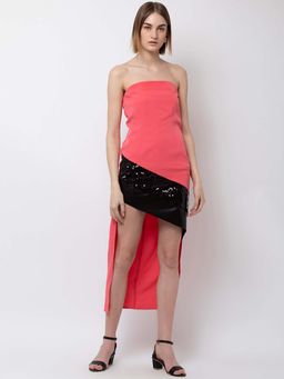 Dodo & Moa - Women Pink Embellished Dress