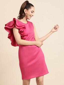 Dodo & Moa - Women Pink Mini Dress