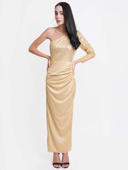 Dodo & Moa - Gold Embellished Dress
