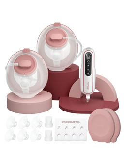 Momcozy - Pink V2 Pro Breast Pumps with Suction Motor (0-6 Months)