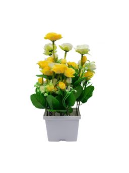 Voncasa - Artificial Plant With White Pot