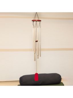 Voncasa - Unique Silver Decorative Wind Chime For Home