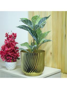 Voncasa - Iron Vase Gold