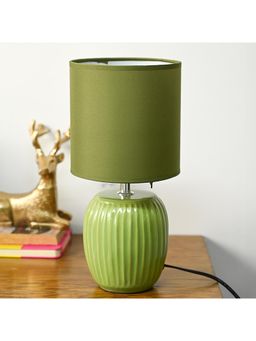Voncasa - Stylish Light Green Table Lamp For Living Room & Bedroom Diwali Christmas Decoration