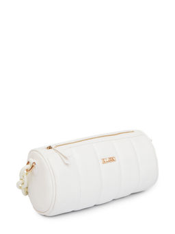 KLEIO - Vegan Leather Crossbody Sling Bag for Women - White