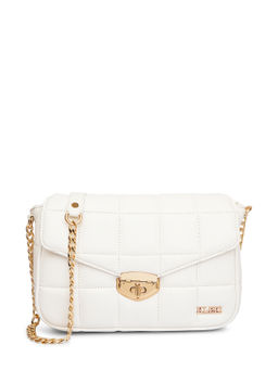 KLEIO - Vegan Crossbody Sling Bag for Women - White