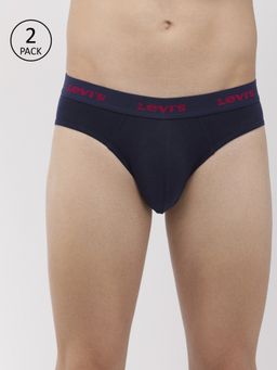 Levi's - Men Cotton 100 Ca Solid Neo Brief Snug Fit (pack Of 2) Multi-Color