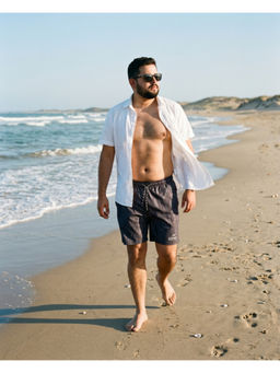 Keepfit - Men's Plus size Printed Watershorts with Zipper Pockets