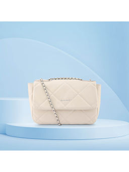 Fastrack - Off White Party Sling Bag for Women