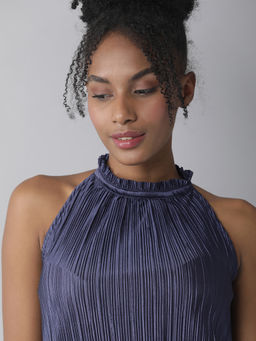 RAREISM - Navy Solid Plain Top