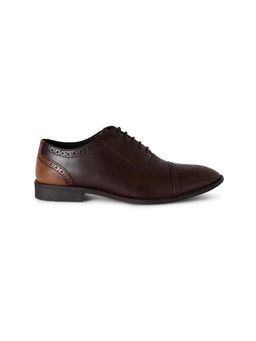 Allen Solly - Men Brown Lace Up Brogues