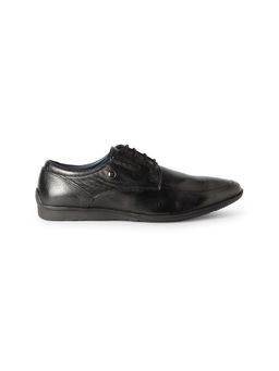 Louis Philippe - Men Black Lace Up Oxford