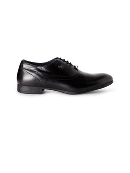 Louis Philippe - Men Black Lace Up Oxford