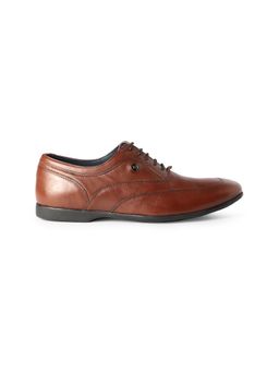 Louis Philippe - Men Brown Lace Up Oxford