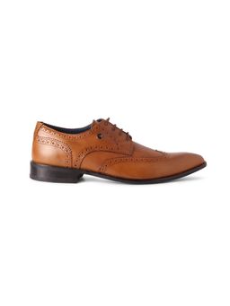 Louis Philippe - Men Brown Lace Up Oxford