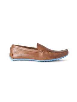 Louis Philippe - Men Brown Slip On Loafers