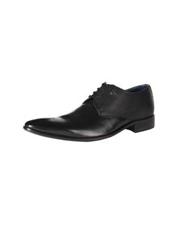 Louis Philippe - Men Black Lace Up Derbies
