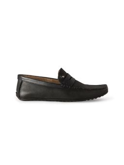 Louis Philippe - Men Black Loafers
