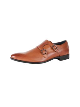 Louis Philippe - Men Brown Monk Strap