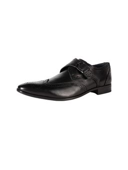 Louis Philippe - Men Black Monk Straps