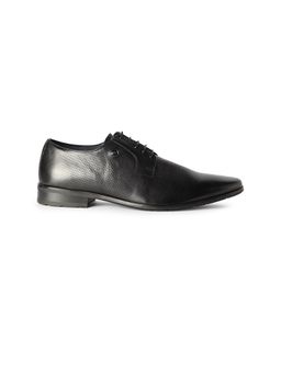Louis Philippe - Men Black Lace Up Derbies