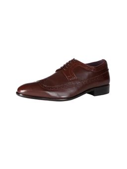 Louis Philippe - Men Brown Formal Brogues