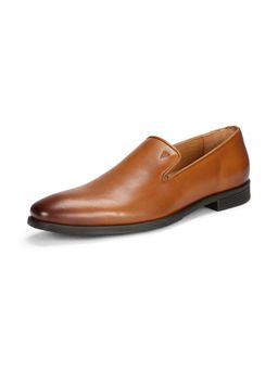 Van Heusen - Men Brown Slip On Loafers