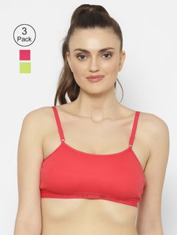 Floret - Wirefree Non-padded Sporty Bra - Multi-Color