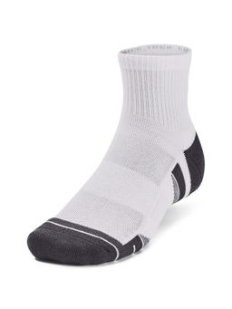 Under Armour - Unisex Performance Tech Quarter Socks - White (Pack of 3)