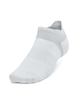 Under Armour - Unisex Dry Run Lite No Show Socks - White (Pack of 3)