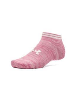 Under Armour - Unisex Essential 6-Pack Low Socks - Pink (Pack of 3)