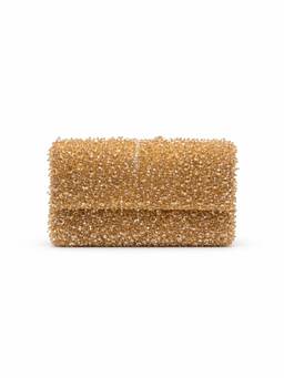 JCRAFT - Beige Raindrop Mini Clutch