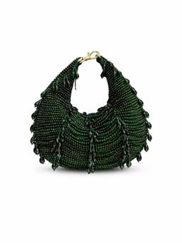 JCRAFT - Green Jeweldrop Mini Clutch