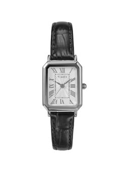 Timex - Trend White Rectangle Dial Analog Women Watch - TW2Y008007I (S)
