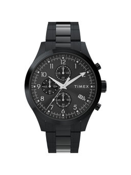 Timex - Trend Black Round Dial Analog Men Bracelet Watch - TW2Y016007I (L)