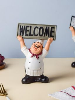 Nestasia - Welcome Chef Resin Decor