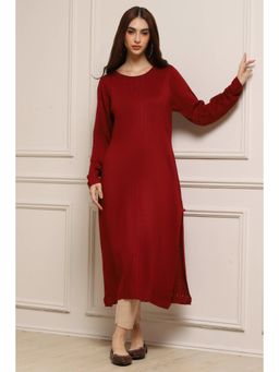 Biba - Red Yarndyed Kurta