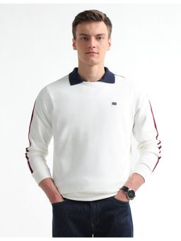 Arrow Sports - Men's Solid Regular Fit Sweatshirt