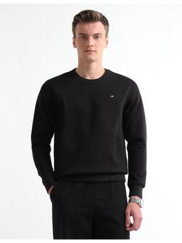 Arrow Sports - Men's Crew Neck Textured Sweatshirt