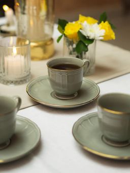 Noritake - 1729L Provence Ash Tea Cup & Saucer